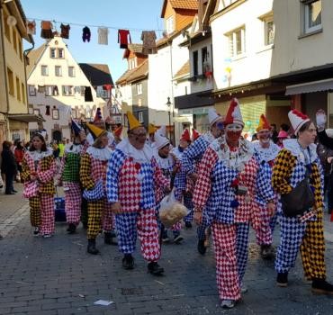 Bajazze Oberlauda auf einem Umzug