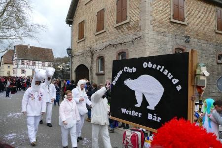 Die Eisbären des DüDo Club´s auf einem Umzug